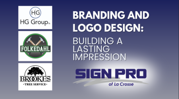 Examples of logo designs made by Sign Pro of La Crosse.